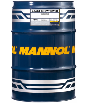 Моторное масло для снегоходов MANNOL 7201 2-TAKT SNOWPOWER, 60л