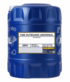 Моторное масло MANNOL Outboard Universal 2T, 20л