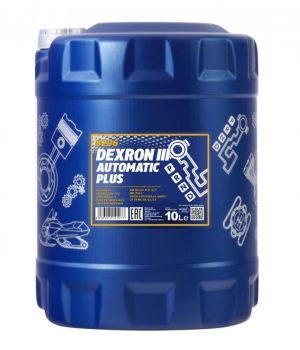 Трансмиссионное масло MANNOL 8206 DEXRON III AUTOMATIC PLUS, 10л