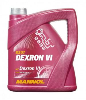 Трансмиссионное масло MANNOL 8207 DEXRON VI, 4л