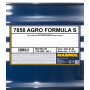 Моторное масло для садовой техники MANNOL 7858 AGRO FORMULA S, 208л