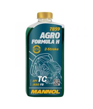 Моторное масло для садовой техники MANNOL 7859 AGRO FORMULA H, 1л