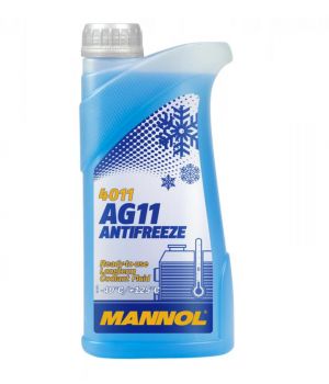 Антифриз MANNOL 4011 ANTIFREEZE LONGTERM AG11 (готовый раствор), 1л