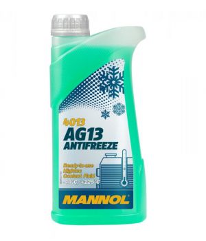 Антифриз MANNOL 4013 ANTIFREEZE HIGHTEC AG13 (готовый раствор), 1л