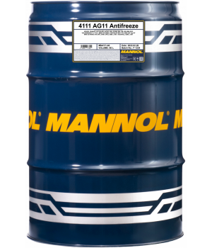 Антифриз MANNOL 4111 ANTIFREEZE LONGTERM AG11 (концентрат), 60л