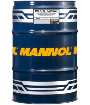 Антифриз MANNOL 4112 ANTIFREEZE LONGLIFE AF12+ (концентрат), 208л