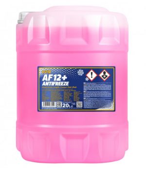 Антифриз MANNOL 4012 ANTIFREEZE LONGLIFE AF12+ (готовый раствор), 20л