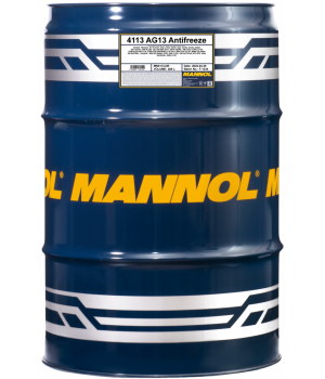 Антифриз MANNOL 4113 ANTIFREEZE HIGHTEC AG13 (концентрат), 208л