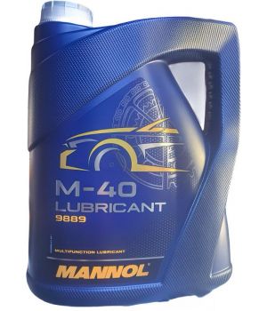 Антикоррозийное очищающее средство MANNOL 9889 M-40 LUBRICANT, 5л