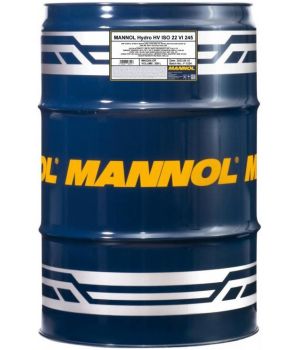 Гидравлическое масло MANNOL 2204 Hydro HV ISO 22, 208л
