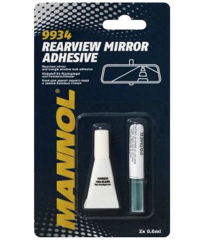 Клей для зеркал заднего вида MANNOL 9934 Rearview Mirror Adhesive, (2х0,6мл), 0,12мл