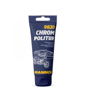 Полировочная паста для хромированных деталей MANNOL 9820 CHROM POLITUR, 100мл