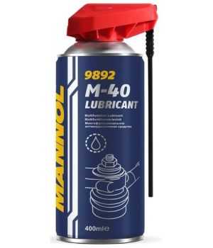 Антикоррозийное очищающее средство (с трубочкой) MANNOL 9892 M-40 LUBRICANT, 400мл