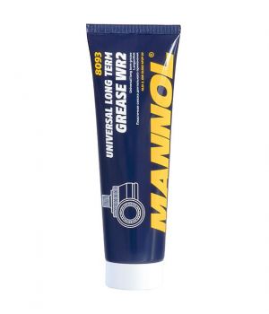 Пластичная водостойкая смазка MANNOL 8097 WR-2 UNIVERSAL LONG TERM GREASE WR2, 230гр