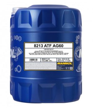 Трансмиссионное масло MANNOL 8213 ATF AG60, 20л