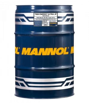 Моторное масло MANNOL 7906 ENERGY ULTRA JP 5W-20, 208л