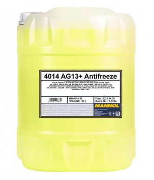 Антифриз MANNOL 4014 ANTIFREEZE ADVANCED AG13+ (готовый раствор), 20л