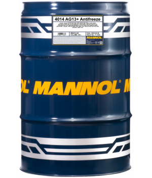 Антифриз MANNOL 4014 ANTIFREEZE ADVANCED AG13+ (готовый раствор), 60л