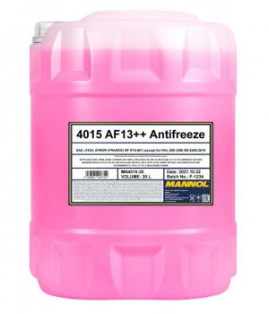 Антифриз MANNOL 4015 ANTIFREEZE AF13++ (готовый раствор), 20л