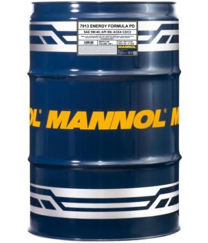 Моторное масло MANNOL 7913 ENERGY FORMULA PD 5W-40, 208л