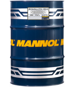 Моторное масло MANNOL 2501 Multifarm STOU 10W-30, 208л