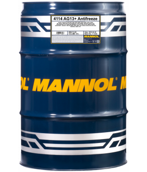 Антифриз MANNOL 4114 ANTIFREEZE ADVANCED AG13+ (концентрат), 60л