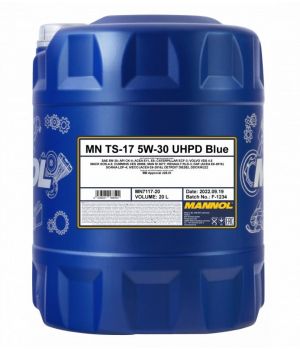Моторное масло MANNOL 7117 TS-17 UHPD BLUE 5W-30, 20л