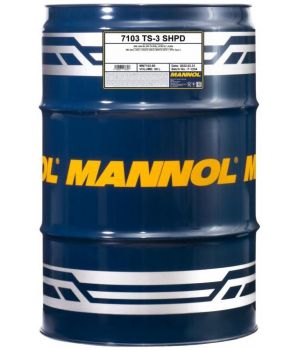 Моторное масло MANNOL 7103 TS-3 UHPD EXTRA 10W-40, 60л