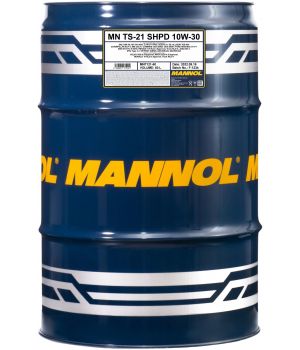 Моторное масло MANNOL 7121 TS-21 SHPD 10W-30, 60л