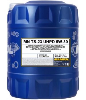 Моторное масло MANNOL 7123 TS-23 UHPD 5W-30, 20л