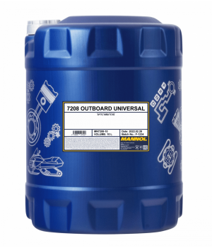 Моторное масло MANNOL Outboard Universal 2T, 10л