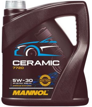 Моторное масло MANNOL 7720 CERAMIC 5W-30, 4л