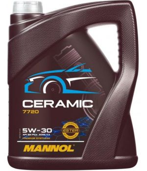 Моторное масло MANNOL 7720 CERAMIC 5W-30, 5л