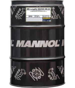 Моторное масло MANNOL 7722 LONGLIFE 508/509 0W-20, 60л
