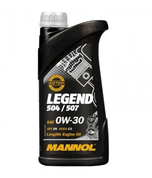 Моторное масло MANNOL 7730 LEGEND 504/507 0W-30, 1л