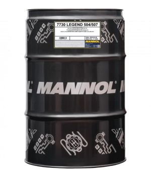 Моторное масло MANNOL 7730 LEGEND 504/507 0W-30, 208л