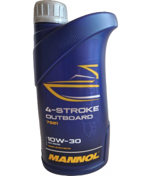 Моторное масло MANNOL 7821 4-STROKE OUTBOARD 10W-30, 1л