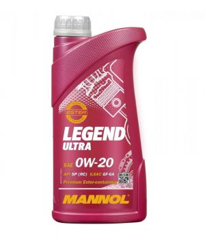 Моторное масло MANNOL 7918 LEGEND ULTRA 0W-20, 1л