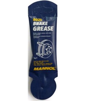 Смазка для направляющих суппорта MANNOL 8024 BRAKE GREASE, 5гр