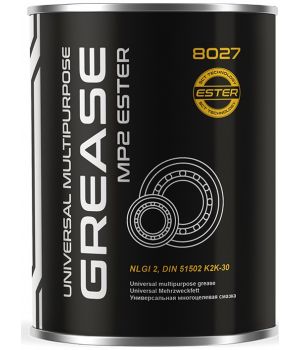 Многоцелевая густая смазка MANNOL 8027 UNIVERSAL MULTIPURPOSE GREASE MP-2 ESTER, 800гр