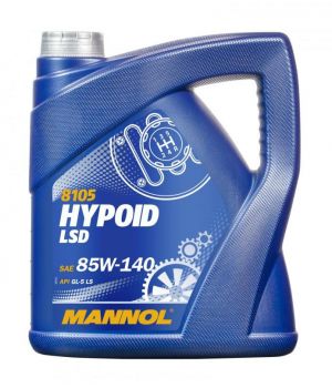 Трансмиссионное масло MANNOL 8105 HYPOID LSD 85W-140, 4л