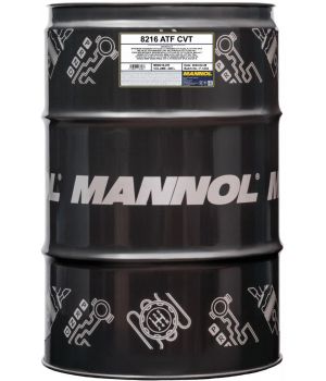Трансмиссионное масло MANNOL 8216 ATF CVT, 208л