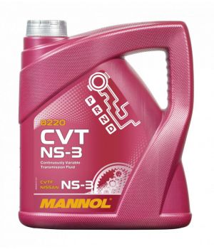 Трансмиссионное масло MANNOL 8220 CVT NS-3, 4л
