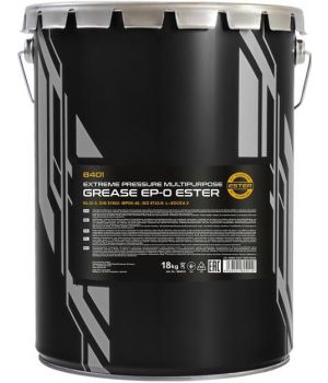 Противозадирная пластичная смазка MANNOL 8401 EXTREME PRESSURE MULTIPURPOSE GREASE EP0 ESTER, 18кг