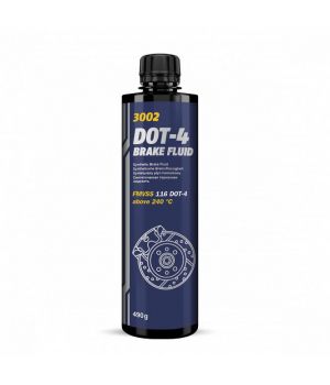 Тормозная жидкость MANNOL 3002 DOT-4, 500мл