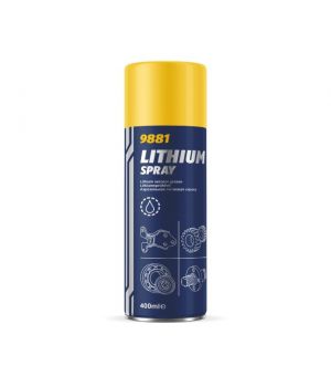 Смазка литиевая MANNOL 9881 LITHIUM SPRAY, 400мл