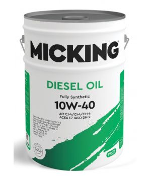 Моторное масло MICKING Diesel Oil PRO1 10W-40 CJ-4/CI-4/CH-4, 20л