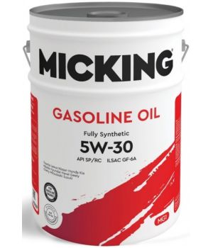 Моторное масло MICKING Gasoline Oil MG1 5W-30 SP/RC, 20л