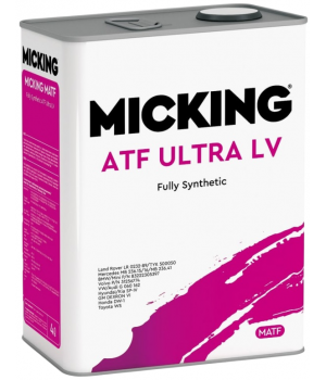 Трансмиссионное масло MICKING ATF ULTRA LV, 4л