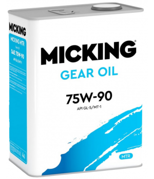 Трансмиссионное масло MICKING Gear Oil 75W-90 GL-5/MT-1, 4л